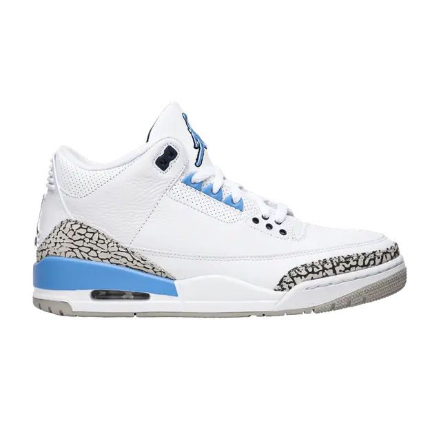 Jordan 3 Retro 'UNC'