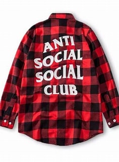 ANTI SOCIAL SOCIAL CLUB FLANNEL (MEDIUM)