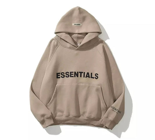 ESSENTILAS HOODIE TAN